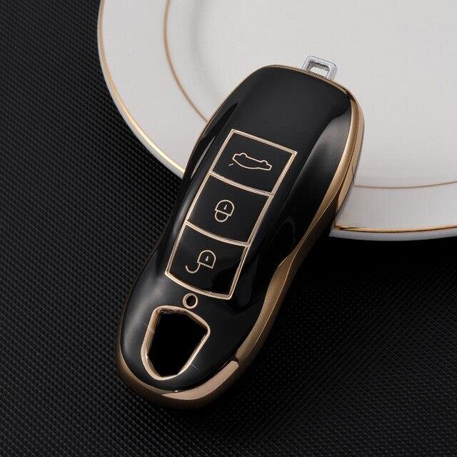 Premium Schlüsselhülle / Schlüsselcover für Porsche Schlüssel